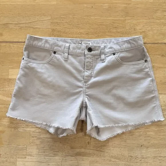 Carve Designs Oahu Corduroy Shorts 4" Inseam Stretch Mid Rise Size 10 Coastal - Picture 2 of 13